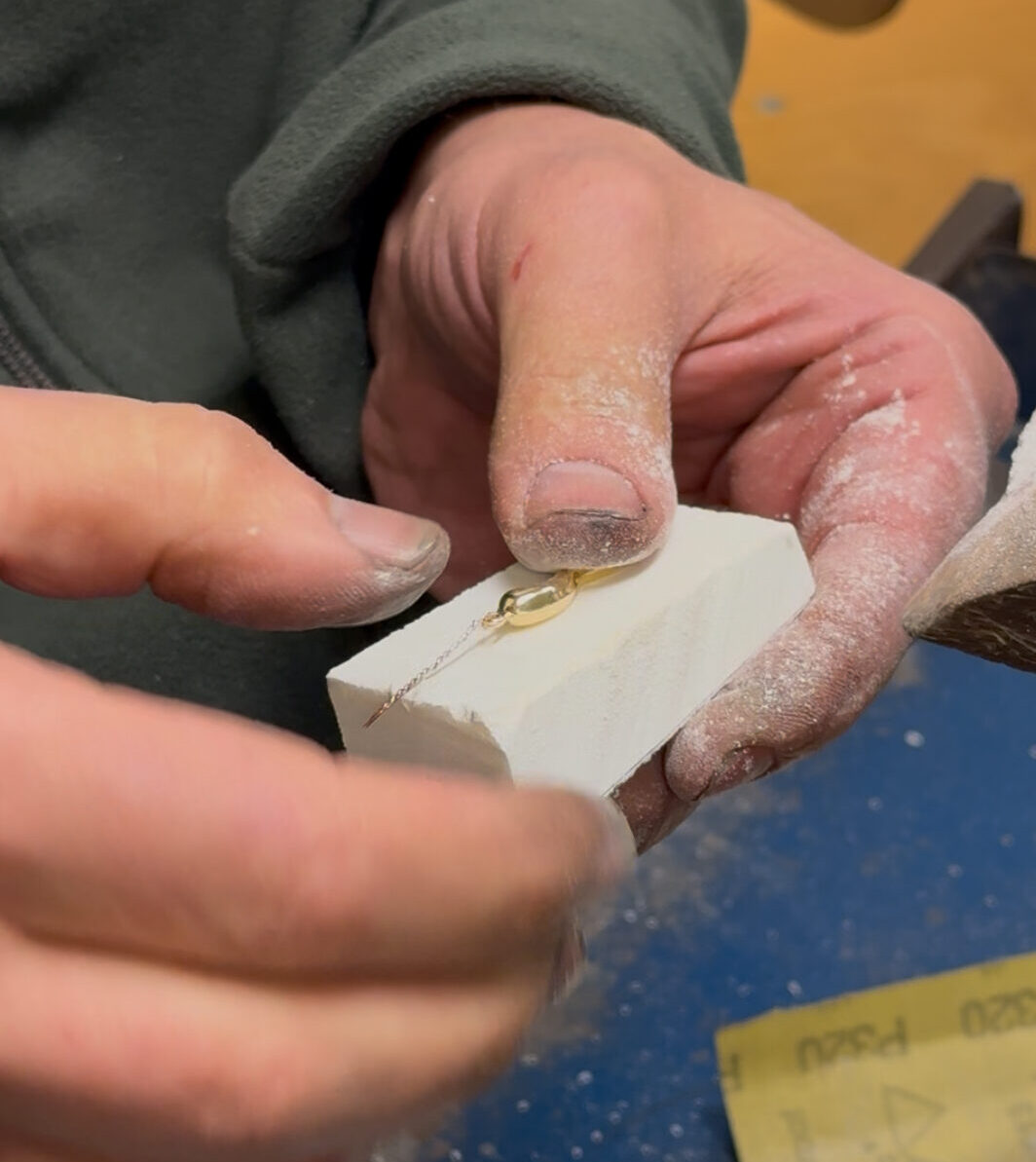 A goldsmith at work in Florence