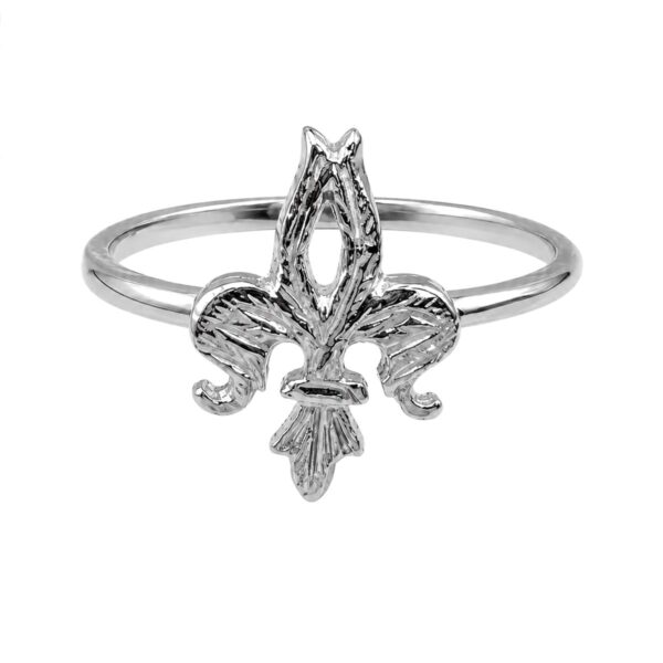 Giglio Ring — 18kt White Gold